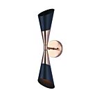 Applique murale Canarm EMLEN IWF1073A02BKG 2-lumières 120W