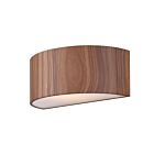 Canarm Dexter IWL318A13BKW 1-Lumière Noir mat et faux bois Lampe Murale