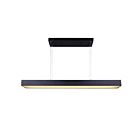 Chandelier Canarm LCH133A48BK LED Série Jaco Noir mat 