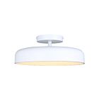 Canarm Zaria LCH281A18WH Blanc mat Lustre à tige LED
