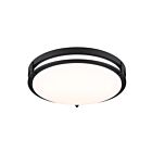 Plafonnier LED Canarm GILDA LFM112A16BK 29W noir mat