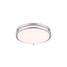 Canarm LFM112A16BN-3CCT Gilda 31.5W Nickel brossé LED Plafonnier encastré CCT Sélectionnable