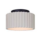 Canarm LFM339A11SRB Tavi 20W Noir mat LED Plafonnier encastré CCT Sélectionnable