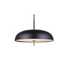 Canarm Kelvin LPL287A01BKG Noir mat et Or 33W Suspendu à corde