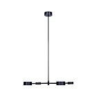 Canarm LPL315A04BK 43W Noir mat et faux bois Suspendu
