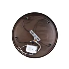 Canarm LPL321A05GD 23W Noir mat et faux bois Suspendu