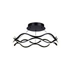 Canarm Castra LSF280A17BK 30W Noir mat Plafonnier LED