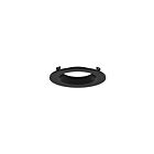 CSC LED CDL03-TR-8R-BK 8" Noir mat Garniture