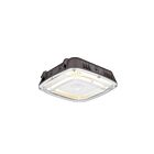 CSC LED CPM-S-75W-5P-3CCT-UD-BZ Bronze Luminaire canopy Wattage et CCT Sélectionnable