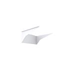 CSC LED FL-VISOR01-SM-WH Blanc Visière pour projecteurs de surface et d'inondation