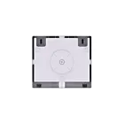 CSC LED KWP-BKPL-SM-WH Blanc Plaque arrière Keystone pour packs muraux