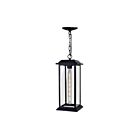 Suspendu d'extérieur CWI Lighting Blackbridge 0409P6-1-101 60W 1 lumière noir