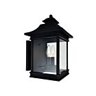 Applique murale d'extérieur CWI Lighting 0416W9-A-2-101 Cleverland 2-Lumières 120W Noir