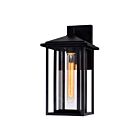 Applique murale exérieur CWI Lighting Crawford 0417W7-1-101 60W 1 lumière noir