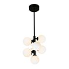 Suspendu CWI Lighting Arya 1020P12-8-101 16W 8 lumières noir