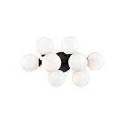 Applique murale CWI Lighting Arya 1020W18-8-101 56W 8 lumières noir