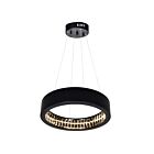 Lustre LED CWI Lighting Rosalina 1040P20-101 35W noir mat