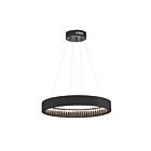Lustre LED CWI Lighting Rosalina 1040P26-101 45W noir mat