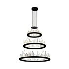 Lustre LED CWI Lighting Juliette 1043P32-3-101 220W noir