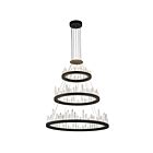Lustre LED CWI Lighting Juliette 1043P42-3-101 300W noir