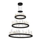 Lustre LED CWI Lighting Juliette 1043P42-3-101 300W noir