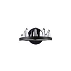 Applique murale LED CWI Lighting Juliette 1043W12-101 10W noir