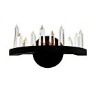 Applique murale LED CWI Lighting Juliette 1043W12-101 10W noir