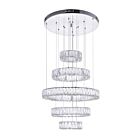 Lustre LED CWI Lighting Madeline 1044P24-601-R-5C 100W chrome