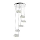 Lustre LED CWI Lighting Madeline 1044P24-601-R-6C 72W chrome
