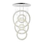 Lustre LED CWI Lighting Celina 1046P34-6-601 80W chrome