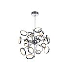 Lustre LED CWI Lighting Colette 1054P31-601 95W chrome