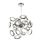 Lustre LED CWI Lighting Colette 1054P31-601 95W chrome