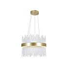 Lustre LED CWI Lighting Genevieve 1063P16-169 35W laiton antique