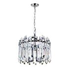 Lustre CWI Lighting Henrietta 1065P16-4-601 240W 4 lumières chrome