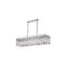 Lustre CWI Lighting Henrietta 1065P47-10-601-RC 600W 10 lumières chrome