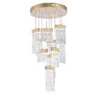 Lustre LED CWI Lighting Carolina 1090P20-10-620 85W feuille d'or