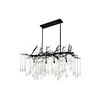 Lustre CWI Lighting Anita 1094P47-10-101 400W 10 lumières noir