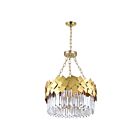 Lustre CWI Lighting Panache 1100P24-6-169 360W 6 lumières médaillon or
