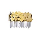 Applique murale CWI Lighting Panache 1100W18-3-169 180W 3 lumières médaillon or