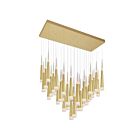 Mini Suspendu CWI Lighting 1103P38-36-602 180W Or satiné