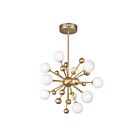 Lustre CWI Lighting Element 1125P24-11-268 77W 11 lumières soleil d'or