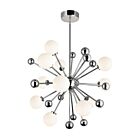 Lustre CWI Lighting Element 1125P24-11-613 77W 11 lumières nickel poli