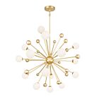 Lustre CWI Lighting Element 1125P39-17-268 119W 17 lumières soleil d'or