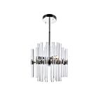 Suspendu CWI Lighting Miroir 1137P10-3-613 120W 3 lumières nickel poli