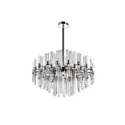 Lustre CWI Lighting Miroir 1137P26-10-613 400W 10 lumières nickel poli