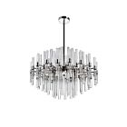 Lustre CWI Lighting Miroir 1137P26-10-613 400W 10 lumières nickel poli