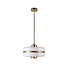 Suspendu CWI Lighting Elementary 1143P12-1-270 60W 1 lumière perle d'or