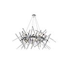 Lustre CWI Lighting Icicle 1154P42-12-601-R 480W 12 lumières chrome