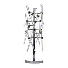 Lampe de table CWI Lighting Icicle 1154T25-3-601 120W 3 lumières chrome