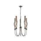Lustre CWI Lighting Meduse 1203P16-5-613 300W 5 lumières nickel poli
